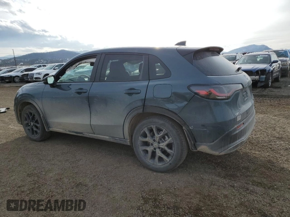 2024 Honda HR-V Sport with VIN 3CZRZ2H53RM732166, listed as a Copart auction lot 48712595 with 1,870 mi miles and Salvage title. Bid and sale history available at DreamBid. Image 2.