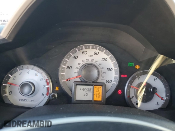 2013 Honda Pilot EX-L with VIN 5FNYF4H57DB055495, listed as a Copart auction lot 84903574 with 118,498 mi miles and Salvage Title. Bid and sale history available at DreamBid. Image 9.