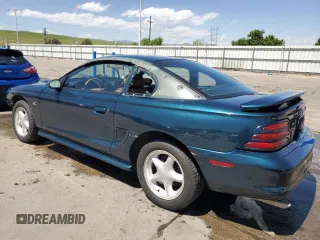 1995 Ford Mustang GT with VIN 1FALP42T5SF103346, listed as a Copart auction lot 56422635 with 31,616 mi miles and Salvage title. Bid and sale history available at DreamBid. Image 2.