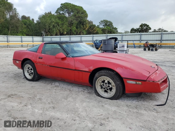 1985 Chevrolet Corvette with VIN 1G1YY0785F5102969, listed as a Copart auction lot 86548174 with 165,459 mi miles and Clean Title. Bid and sale history available at carsss.com. Image 4.