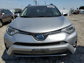 2018 Toyota RAV4 Hybrid LE Plus with VIN JTMRJREVXJD252457, listed as a Copart auction lot 43460395 with 47,159 mi miles and Salvage Title. Bid and sale history available at carsss.com. Image 5.