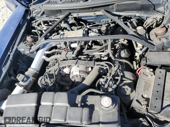 1996 Ford Mustang GT with VIN 1FALP45X8TF197447, listed as a Copart auction lot 76530964 with 151,445 mi miles and Salvage Title. Bid and sale history available at carsss.com. Image 11.
