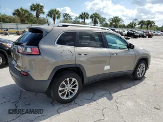 2019 Jeep Cherokee Latitude Plus with VIN 1C4PJLLX7KD109850, listed as a Copart auction lot 44535675 with 27,110 mi miles and Non Repairable. Bid and sale history available at DreamBid. Image 3.