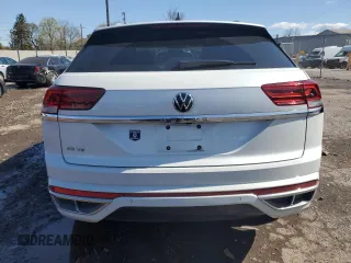 2021 Volkswagen Atlas SE with VIN 1V2PE2CA1MC237020, listed as a Copart auction lot 52083335 with 45,978 mi miles and Salvage title. Bid and sale history available at DreamBid. Image 6.