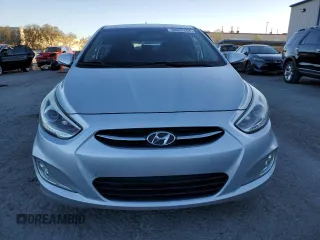 2015 Hyundai Accent Sport with VIN KMHCU5AE0FU201483, listed as a Copart auction lot 80882664 with 66,292 mi miles and Salvage Title. Bid and sale history available at carsss.com. Image 5.