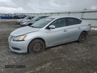 2015 Nissan Sentra SV with VIN 3N1AB7AP1FL672585, listed as a Copart auction lot 49701465 with 116,863 mi miles and Salvage Title. Bid and sale history available at DreamBid. Image 1.