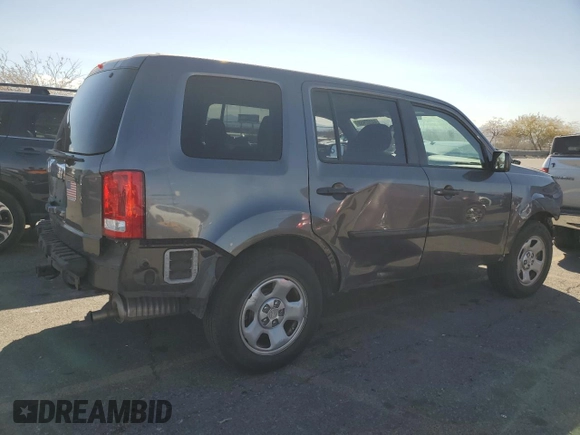 2015 Honda Pilot LX with VIN 5FNYF3H20FB022597, listed as a Copart auction lot 44202955 with 118,519 mi miles and Salvage Title. Bid and sale history available at carsss.com. Image 3.