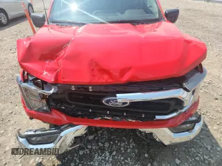 2023 Ford F-150 XL with VIN 1FTMF1C52PKE03201, listed as a Copart auction lot 59740895 with 36,713 mi miles and Salvage title. Bid and sale history available at DreamBid. Image 11.