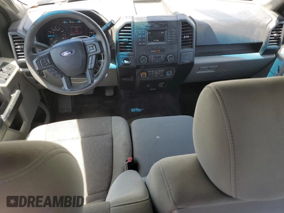 2016 Ford F-150 XL with VIN 1FTEX1C82GKF72100, listed as a Copart auction lot 55204515 with 123,117 mi miles and Salvage title. Bid and sale history available at DreamBid. Image 8.