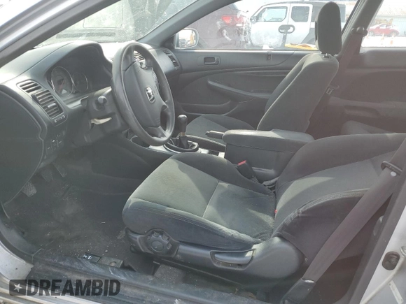 2003 Honda Civic EX with VIN 1HGEM21953L067345, listed as a Copart auction lot 43587705 with Not Provided miles and Salvage Title. Bid and sale history available at DreamBid. Image 7.