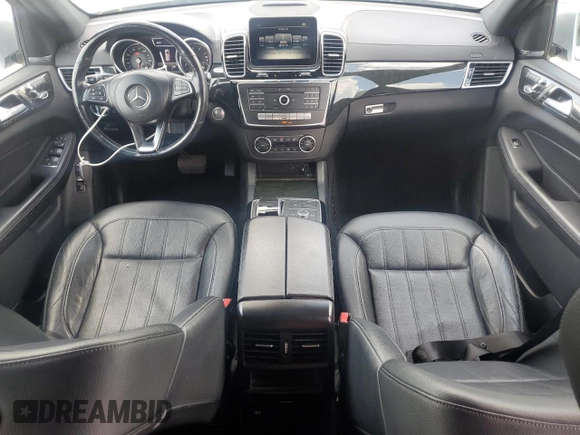 2018 Mercedes-Benz GLS 450 with VIN 4JGDF6EE2JB038550, listed as a Copart auction lot 61177375 with 74,624 mi miles and Salvage title. Bid and sale history available at DreamBid. Image 8.