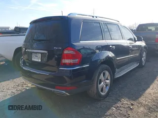 2012 Mercedes-Benz GL-Class GL 450 with VIN 4JGBF7BE1CA797006, listed as a IAAI auction lot 41781665 with 150,600 mi miles. Bid and sale history available at carsss.com. Image 4.