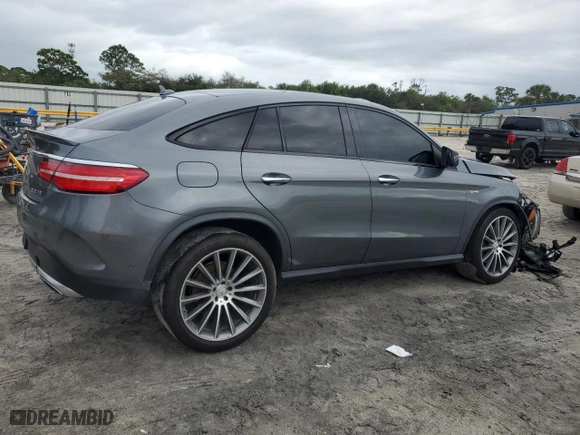 2017 Mercedes-Benz GLE with VIN 4JGED6EB4HA065636, listed as a Copart auction lot 86525604 with 75,549 mi miles and Salvage Title. Bid and sale history available at carsss.com. Image 3.