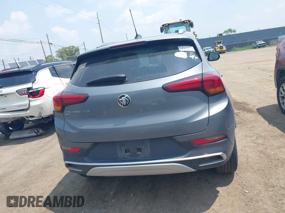 2021 Buick Encore GX Essence with VIN KL4MMGSL3MB134429, listed as a IAAI auction lot 42469245 with 49,427 mi miles and . Bid and sale history available at DreamBid. Image 16.