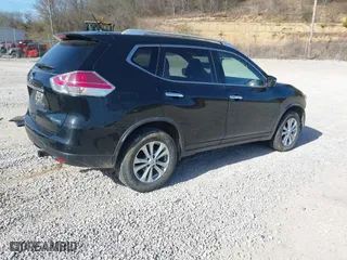 2016 Nissan Rogue S with VIN JN8AT2MV8GW134974, listed as a IAAI auction lot 41810391 with 191,791 mi miles. Bid and sale history available at carsss.com. Image 4.