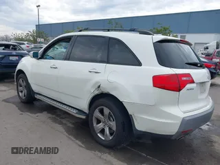 2009 Acura MDX Sport/Pwr Tail Gate with VIN 2HNYD28799H507129, listed as a IAAI auction lot 39407862 with 133,789 mi miles. Bid and sale history available at carsss.com. Image 3.