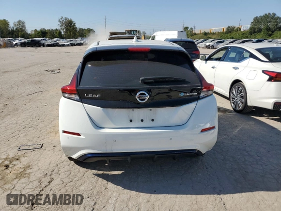 2022 Nissan LEAF S z VIN 1N4AZ1BV4NC556087, wystawiony jako Copart lot #72929924 z przebiegiem 11 106 mil mil oraz Szkoda całkowita • Salvage title. Historia ofert i sprzedaży dostępna na DreamBid. Obrazek 6.