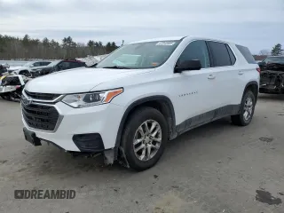 2020 Chevrolet Traverse LS with VIN 1GNEVLKW3LJ178338, listed as a Copart auction lot 47040605 with 67,589 mi miles and Salvage Title. Bid and sale history available at carsss.com. Image 1.