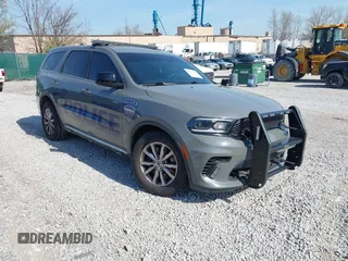 2023 Dodge Durango Pursuit with VIN 1C4RDJFG3PC637835, listed as a IAAI auction lot 41897119 with 16,447 mi miles and . Bid and sale history available at DreamBid. Image 1.