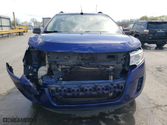 2013 Ford Edge SE with VIN 2FMDK3GC4DBA72610, listed as a Copart auction lot 52404765 with 171,033 mi miles and Salvage Title. Bid and sale history available at carsss.com. Image 5.