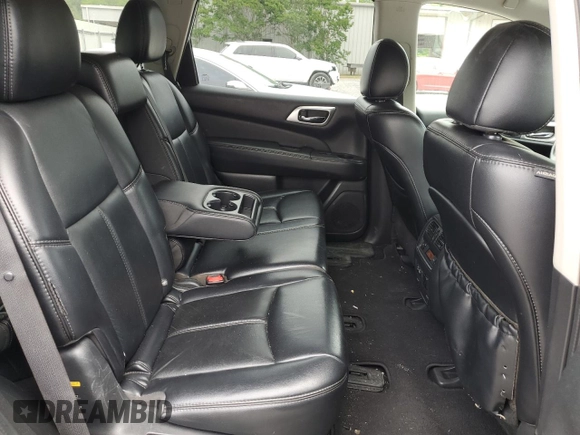 2019 Nissan Pathfinder SV with VIN 5N1DR2MN9KC618732, listed as a Copart auction lot 57251805 with 140,663 mi miles and Salvage title. Bid and sale history available at DreamBid. Image 11.