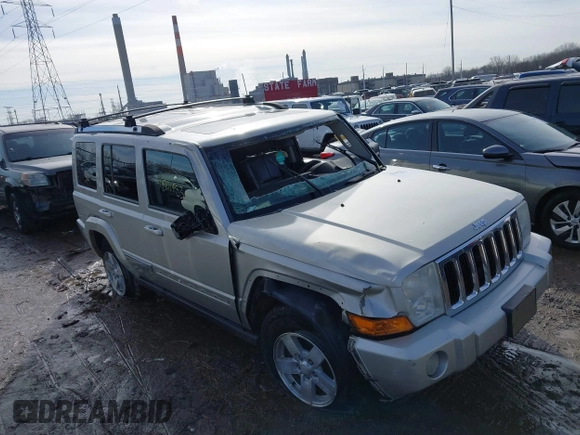 2008 Jeep Commander Limited with VIN 1J8HG58NX8C163429, listed as a IAAI auction lot 41501453 with 169,391 mi miles. Bid and sale history available at carsss.com. Image 6.