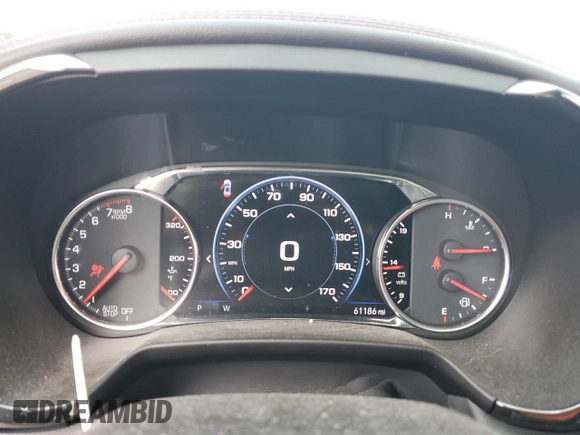 2022 Chevrolet Blazer RS with VIN 3GNKBKRS9NS116551, listed as a Copart auction lot 60444725 with 61,186 mi miles and Salvage title. Bid and sale history available at DreamBid. Image 9.