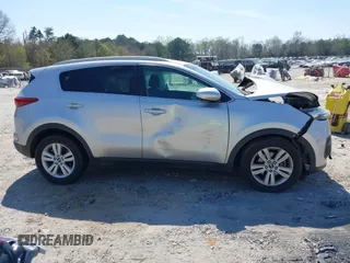 2018 Kia Sportage LX with VIN KNDPM3AC6J7422408, listed as a IAAI auction lot 41918342 with 104,385 mi miles and . Bid and sale history available at carsss.com. Image 14.