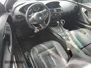 2007 BMW 6 Series 650i with VIN WBAEK135X7CN83938, listed as a Copart auction lot 74963784 with 0 mi miles and Non Repairable. Bid and sale history available at carsss.com. Image 8.