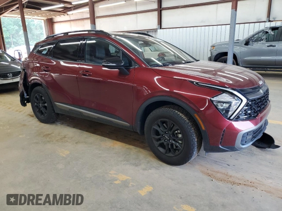 2023 Kia Sportage X-Pro z VIN 5XYK7CAF6PG137375, wystawiony jako Copart lot #57382485 z przebiegiem 27 244 mil mil oraz Szkoda całkowita • Salvage title. Historia ofert i sprzedaży dostępna na DreamBid. Obrazek 4.