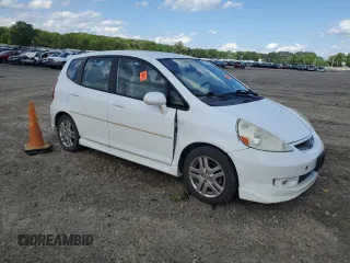 2007 Honda Fit Sport z VIN JHMGD37667S032169, wystawiony jako Copart lot #55440785 z przebiegiem 152 460 mil mil oraz Czysty tytuł • Clean title. Historia ofert i sprzedaży dostępna na DreamBid. Obrazek 4.
