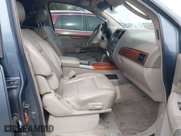 2008 Infiniti QX56 with VIN 5N3AA08D78N912991, listed as a IAAI auction lot 42069298 with 207,270 mi miles. Bid and sale history available at carsss.com. Image 5.