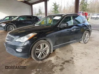 2012 Infiniti EX Journey with VIN JN1AJ0HR0CM452115, listed as a IAAI auction lot 41625220 with 168,146 mi miles. Bid and sale history available at carsss.com. Image 18.