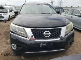 2014 Nissan Pathfinder Platinum Hybrid with VIN 5N1CR2MM9EC640852, listed as a Copart auction lot 58529935 with 70,162 mi miles and Clean title. Bid and sale history available at DreamBid. Image 5.