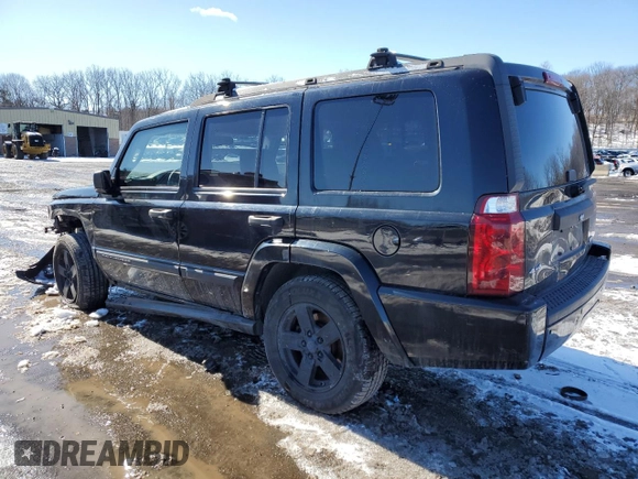 2006 Jeep Commander with VIN 1J8HG48K26C302997, listed as a Copart auction lot 46453135 with 191,852 mi miles and Salvage Title. Bid and sale history available at carsss.com. Image 2.