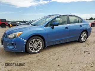2014 Subaru Impreza Premium z VIN JF1GJAD65EH012014, wystawiony jako Copart lot #60349075 z przebiegiem 180 891 mil mil oraz Czysty tytuł • Clean title. Historia ofert i sprzedaży dostępna na DreamBid. Obrazek 1.