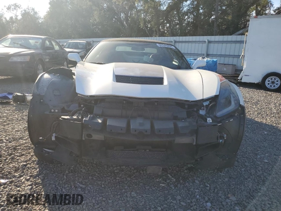 2017 Chevrolet Corvette with VIN 1G1Y13D76H5100247, listed as a Copart auction lot 86346804 with 58,420 mi miles and Salvage title. Bid and sale history available at DreamBid. Image 5.