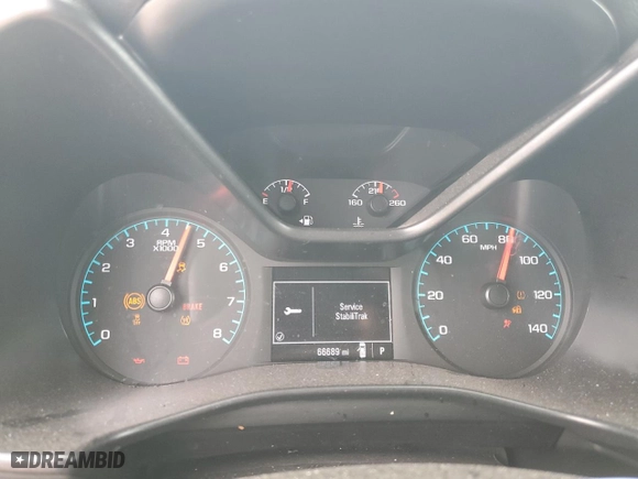 2019 Chevrolet Colorado 4WD Work Truck with VIN 1GCHTBEA2K1299334, listed as a Copart auction lot 43640685 with 66,689 mi miles and Salvage Title. Bid and sale history available at carsss.com. Image 9.