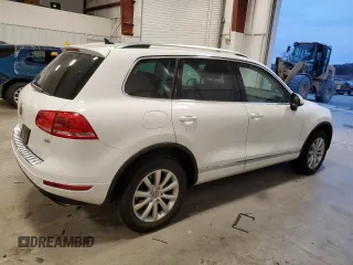 2012 Volkswagen Touareg Exec with VIN WVGEF9BP4CD011823, listed as a Copart auction lot 84063034 with 110,694 mi miles and Non Repairable. Bid and sale history available at DreamBid. Image 3.