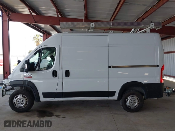 2022 Ram ProMaster Cargo with VIN 3C6LRVBG6NE118795, listed as a IAAI auction lot 41752992 with 85,809 mi miles. Bid and sale history available at carsss.com. Image 15.