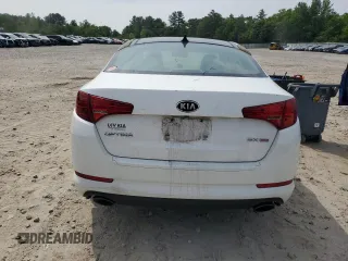 2013 Kia Optima EX with VIN 5XXGN4A76DG124992, listed as a Copart auction lot 61139455 with 97,421 mi miles and Clean title. Bid and sale history available at DreamBid. Image 6.