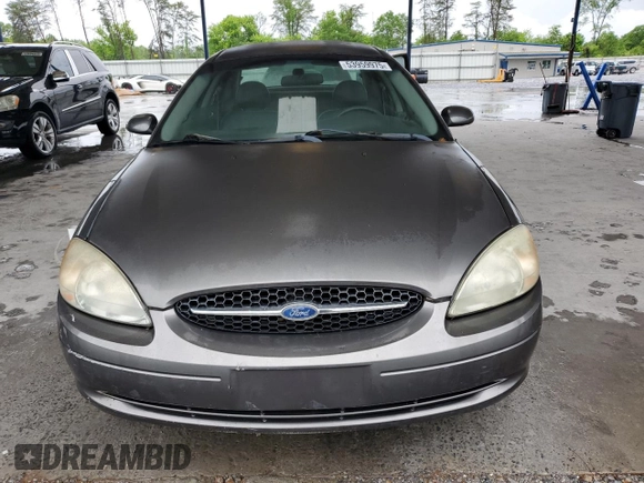 2002 Ford Taurus SES Standard with VIN 1FAFP55U92A197025, listed as a Copart auction lot 53959975 with 166,368 mi miles and Clean Title. Bid and sale history available at carsss.com. Image 5.