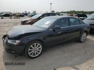 2013 Audi A4 Premium Plus with VIN WAUFFAFLXDN038194, listed as a Copart auction lot 59425905 with 97,744 mi miles and Salvage title. Bid and sale history available at DreamBid. Image 1.