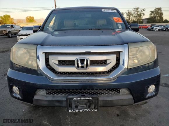 2009 Honda Pilot Touring with VIN 5FNYF38829B004918, listed as a Copart auction lot 81852464 with 0 mi miles and Salvage Title. Bid and sale history available at carsss.com. Image 5.