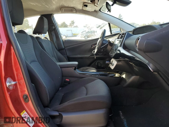 2017 Toyota Prius Plus with VIN JTDKARFP0H3002792, listed as a Copart auction lot 52914575 with 123,364 mi miles and Salvage Title. Bid and sale history available at DreamBid. Image 7.