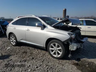 2011 Lexus RX 350 with VIN 2T2ZK1BA6BC049902, listed as a Copart auction lot 46755265 with 99,332 mi miles and Salvage title. Bid and sale history available at DreamBid. Image 4.