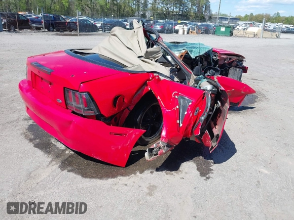 2003 Ford Mustang Deluxe z VIN 1FAFP44453F358762, wystawiony jako IAAI lot #42038789 z przebiegiem Nie podano mil oraz . Historia ofert i sprzedaży dostępna na DreamBid. Obrazek 4.