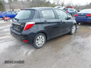 2012 Toyota Yaris L with VIN JTDKTUD30CD539341, listed as a IAAI auction lot 41981342 with 210,253 mi miles. Bid and sale history available at carsss.com. Image 4.