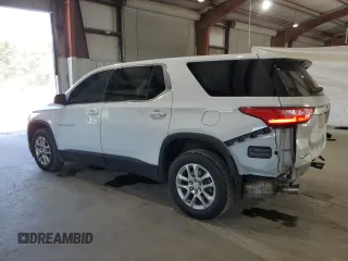 2021 Chevrolet Traverse LS with VIN 1GNERFKW6MJ179930, listed as a Copart auction lot 63435344 with 50,267 mi miles and Clean Title. Bid and sale history available at carsss.com. Image 2.