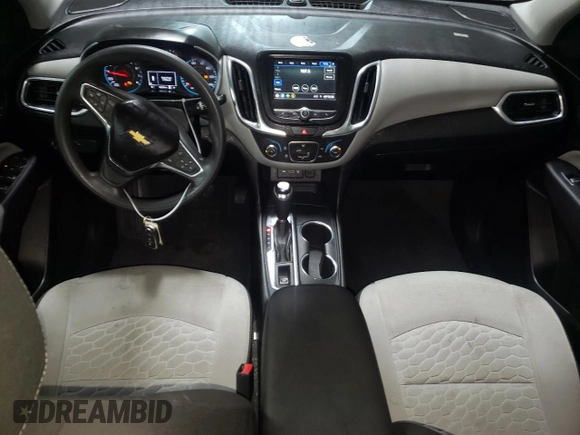 2019 Chevrolet Equinox LS with VIN 3GNAXHEV0KS541930, listed as a Copart auction lot 44980095 with 106,374 mi miles and Salvage Title. Bid and sale history available at carsss.com. Image 8.